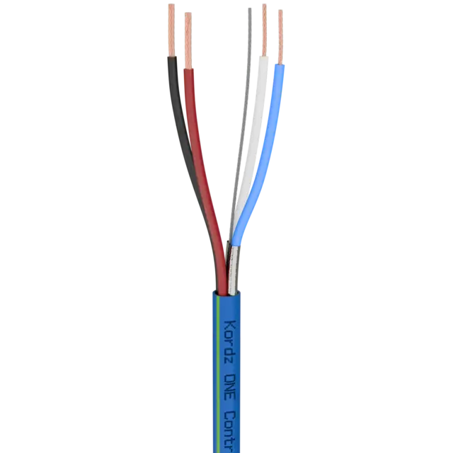 Kordz ONE RS-485 styrekabel 2x0,82+1par0,33 mm², PVC, 305 m 